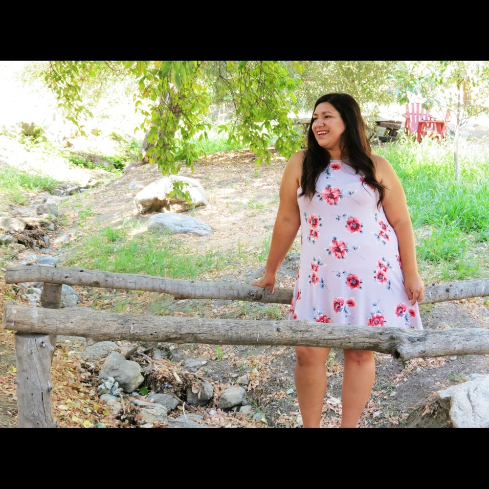 Forever 21 1X Floral Dress Gently Used